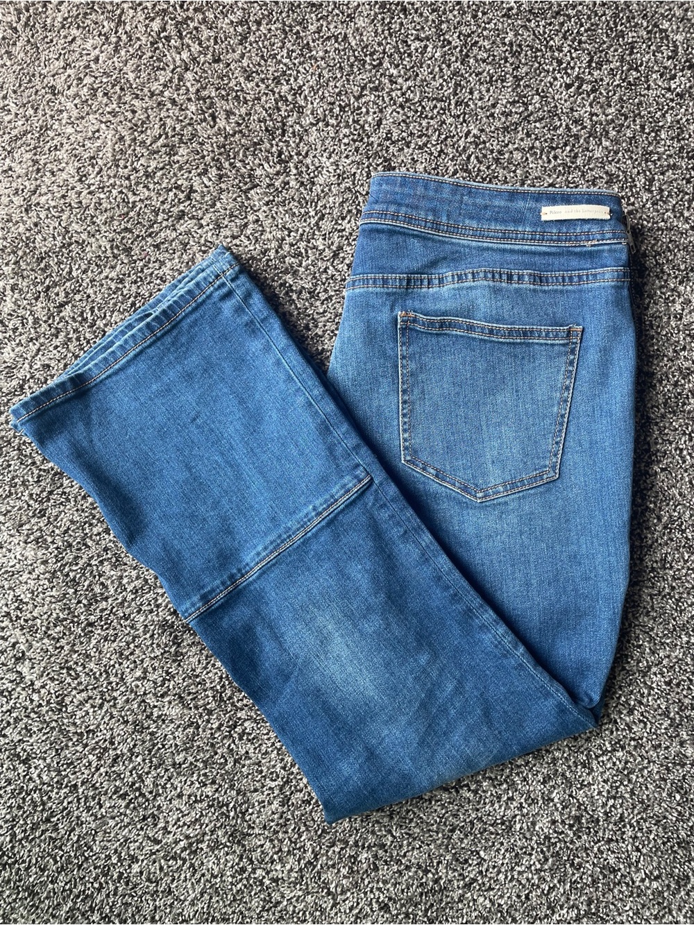 Anthropologie Pilco & the Letterpress Jeans in Medium Blue